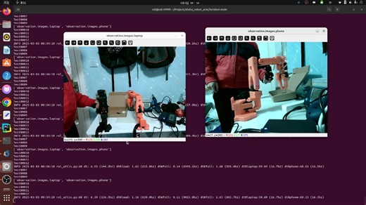 具身智能学习项目-具身智能机械臂1.(3)lerobot so100带摄像头遥操作