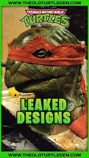 610K views · 2K reactions | Leaked TMNT Designs From Unmade Movie?...