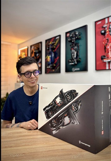 LEGO Technic Koenigsegg Sadair’s Spear 42232 Unboxing