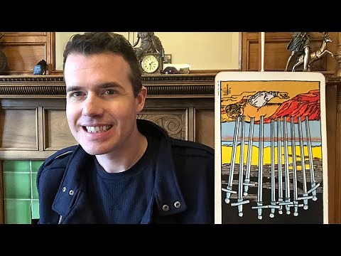 Ten of Swords (Reversed) -Tarot Card of the Day by Dr. Elliot Adam