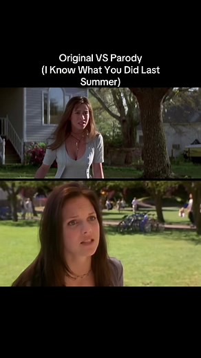 Scary Movie is my favorite fever dream. #scarymovie #iknowwhatyoudidlastsummer #horror #comparison