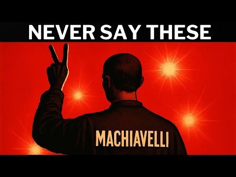 Machiavelli Warned Us: These 7 Weak Words Are Quietly Destroying Your Reputation