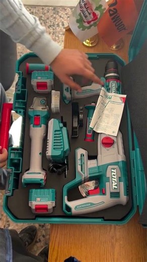 TOTAL Cordless Tool Kit 🔥 Pro Power Tools Review #shorts