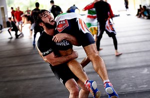 28K views · 1.1K reactions | Tiger Muay Thai UFC fighters Mairbek Beckan Taisumov and Zubaira Tukhugov work on their wrestling takedowns in preparation for their upcoming fights. Taisumov(24-5)(4-1 in the UFC) will be fighting at UFC:Croatia on April 10th against Damir Hadzovic. Tukhugov(18-3)(2-0 in the UFC) will be facing Renato Carneiro at UFC 198 in Brazil. www.tigermuaythai.com | Tiger Muay Thai & MMA Training Camp, Phuket, Thailand | Facebook