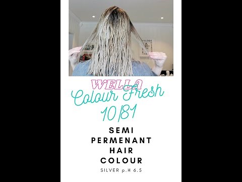 Wella Professionals Color Fresh Semi- Permanent Colour - 10/81 Very light pearl ash blonde