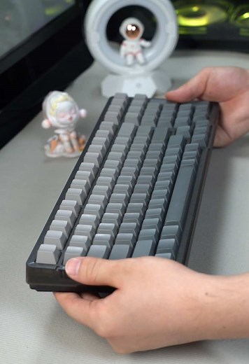 gradient gray gasket keyboard creamy sound#keyboard #game #magegee #foryou #mechanicalkeyboard