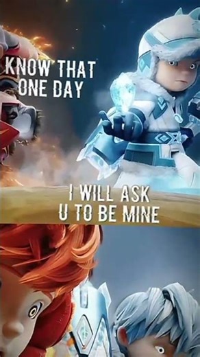 Boboiboy ( ice❄️and fire 🔥) JJ jangan malu malu .