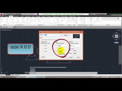 Change the SIZE of an object - AutoCAD
