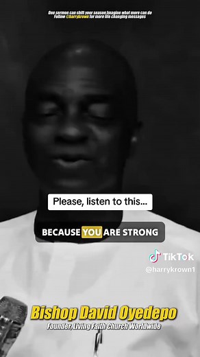 Bishop David Oyedepo's Inspiring Message on Faith