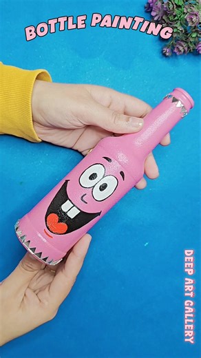 Bottle Painting 🔥 #shorts #viral #viralshorts #art #diy #bottle #painting #youtubeshorts #ytshorts