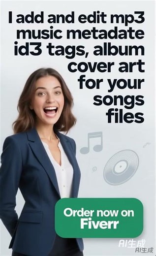 “MP3 Metadata & Album Art Editing – Fiverr Service”