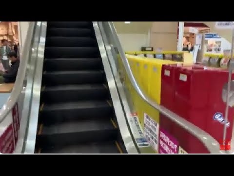 【三菱】2X エスカレーター イオン清水店 2X escalator Aeon Shimizu shopping store Shizuoka Japan