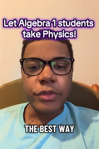 #greenscreen Let Algebra 1 students take Physics! Share this video! Check out my algebra guide for STEM (link in bio)!