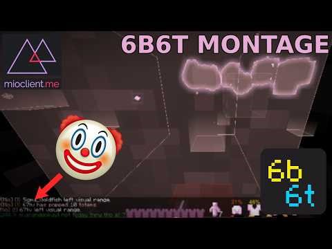 First Month on 6B6T Crystal PVP (ft. mioclient.me)