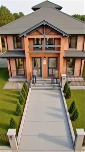 AI Magic builds a High-End Green Home Look❤️✨ #homedesign #timelapse #trending #viral #construction