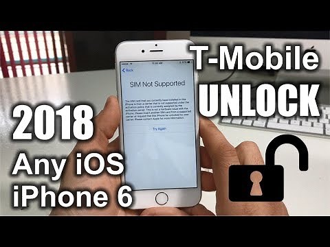 How To Unlock iPhone 6 From T-Mobile to Any Carrier
