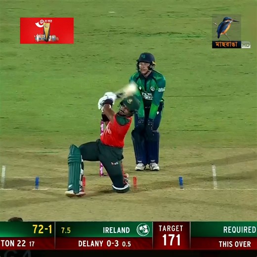 ইমন-লিটনের দুর্দান্ত ব্যাটে আইরিশদের হারালো বাংলাদেশ #bdvsireland #khelarmathe #MaasrangaSports | Khelar Mathe