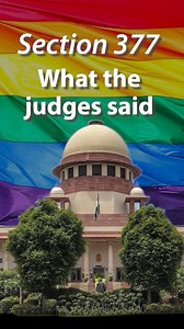 33K views · 489 reactions | Highlights from the judgement that struck down Section 377 of the Indian Penal Code. | TheWire.in | Facebook