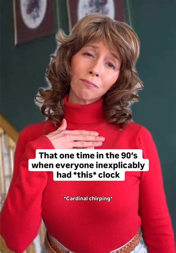 You or someone you knew had this clock in the 90’s. Somehow we all were members of the Audubon Bird Society and fluent in bird noises 🦉 #millennials #genx #90snostalgia #90skids #90sthrowback