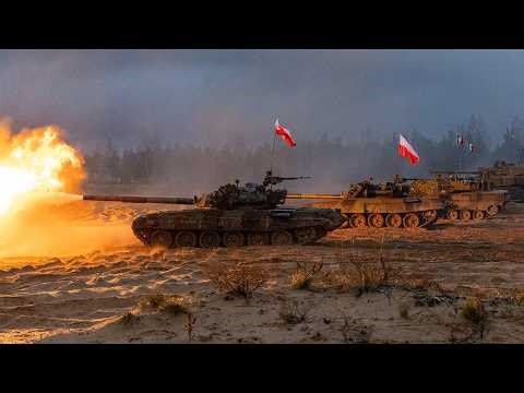 NATO Showcase: M1 Abrams, Leopard 2, & M2 Bradley [RAW FOOTAGE 4K]