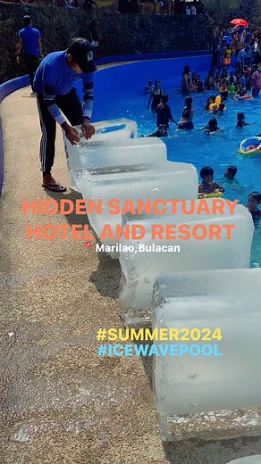 1.7M views · 3K reactions | ICE WAVE POOL dito lang yan sa HIDDEN SANCTUARY HOTEL AND RESORT! 流 | Hidden Sanctuary Hotel & Resort (Official) | Facebook