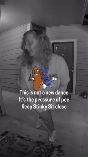 StinkySit on Instagram: "The pressure of pee will make you dance #stinkysit #mobile #toilet #bathroomemergency #pressure"