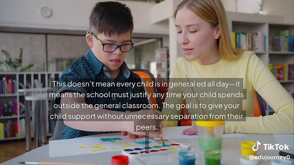 Ever heard of “Least Restrictive Environment”? It’s a big deal in your child’s IEP. Here’s what it really means and why it matters! #LeastRestrictiveEnvironment #IEPTips #SpecialEducation #ParentingHacks #KidsWithDisabilities #SchoolSupport #EducationTips #ParentAdvice #LearningSupport #InclusionMatters