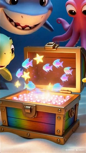 🌊 Magical Ocean Adventure | Treasure Under the Sea! 🐬✨ #kidsanimation
