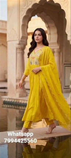Vishu Collections Anarkali party Wear churidar