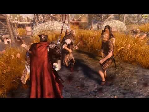 SKYRIM SE: Two-Handed Sword animation Mod pt.2