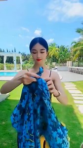 Tie tips🎀 Tie a Silk scarf #silkscarf #tiktok #women #beauty #outfits #scarf #foryou | Life Craft Ideas