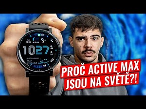 Amazfit Active Max recenze – Prý, že na velikosti nezáleží