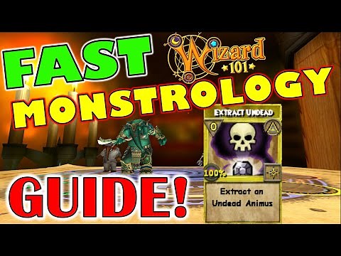 Wizard101 - Complete Monstrology Guide! (Zero to MAX 1 HOUR)