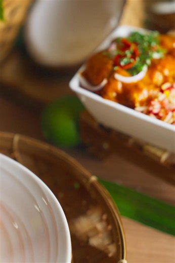 Celebrate Malaysia’s 68th Independence Day with a delectable serving of Nasi Hujan Panas with Ayam Masak Merah on board selected flights. This dish is served with spiced pickled vegetables, sweet pickled pineapple garnished with sesame seeds. This vibrant, flavourful delicacy gives you a comforting taste of home at 30,000 feet.​ From 1 to 31 August 2025, Nasi Hujan Panas with Ayam Masak Merah is available on selected Sabah, Sarawak, Middle East, London and Paris flights. #MalaysiaAirlines #YourG