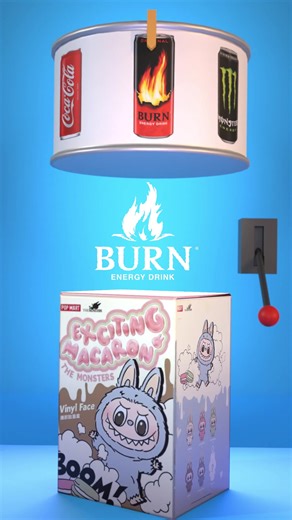 Labubu Collaboration: Stunning 3D Animation with Burn🔥