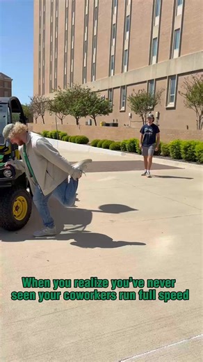 When you realize you’ve never seen your coworkers run full speed - HA Edition 🏃 They worked together all 2024-2025 academic year and have never seen each other run. Who do you think was the fastest? We had some close races, especially Ian vs. DJ! Do you think they need a rematch? Comment who you think won! Thank you to our HAs who participated in this fun trend! #UNTResLife #YouBelongHere #UNThousing #UNT #GoMeanGreen #housingambassador | UNT Housing