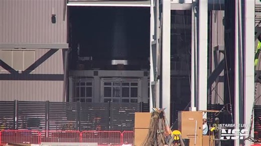 NASASpaceflight on Instagram: "Moments ago, Ship 39 was lifted, revealing five newly installed transfer tubes! A short while later, it was set back down on a short stand in the front area of Mega Bay 2. Stay tuned to our 24/7 livestream, Starbase Live, to see what happens next. Link in the bio."