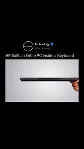 HP has introduced the EliteBoard Gla, a next generation AI PC that compresses a full desktop computer into a keyboard just 12mm thick. Instead of a traditional tower or laptop, all computing hardware is embedded directly beneath the keys, turning a simple keyboard into a complete workstation. Powered by AMD’s Ryzen AI 300 Series processors, the system delivers up to 50 TOPS of on device AI performance while maintaining desktop class computing power. It connects through a single USB C cable for d