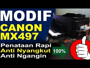 HOW TO PROPERLY INSTALL A CANON MX497 PRINTER INFUSION