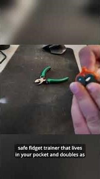 Flip-Smooth 3D Printed Balisong Comb! #shorts #3dprinting #fidget