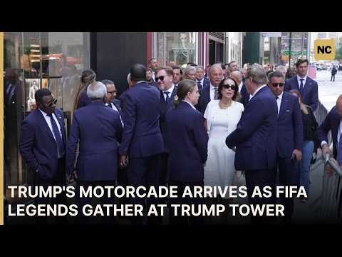 Trump Tower Welcomes FIFA Leaders and Football Legends Ahead of World Cup Final | AD13