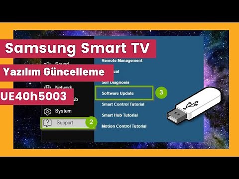 Samsung Smart Tv usb yazılım güncelleme. Samsung 40h5003 yazılım Güncelleme.