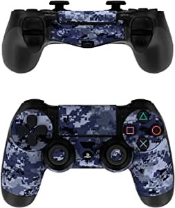 Digital Navy Camo - PS4 Controller Skin Sticker Decal Wrap (Controller NOT Included)