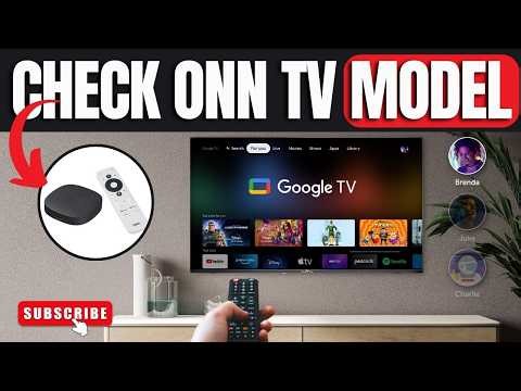 Google TV : How To Check TV Model | Check Onn TV Model!