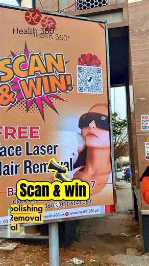 ✨ **SCAN & WIN at bahria Town phase 7 Exit way !** ✨ Scan the QR...