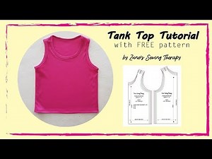 Tank Top Tutorial with Free Pattern