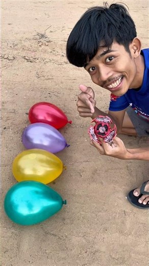 Beyblade Spinning Wheel vs. Water Balloon: Who Will Win?? #shorts