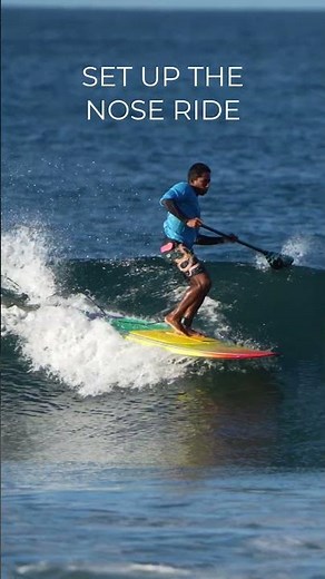SUP Surfing Nose Riding Progression #standuppaddle #supsurfing