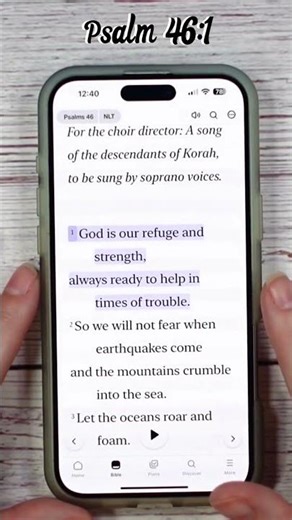 Psalm 46:1 My Refuge || Hear My Prayers Scripture Writing and Journaling Prompt || Prayerful Planner