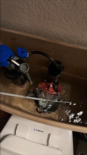 Western Pottery Aris Toilet With Fluidmaster Tank Parts